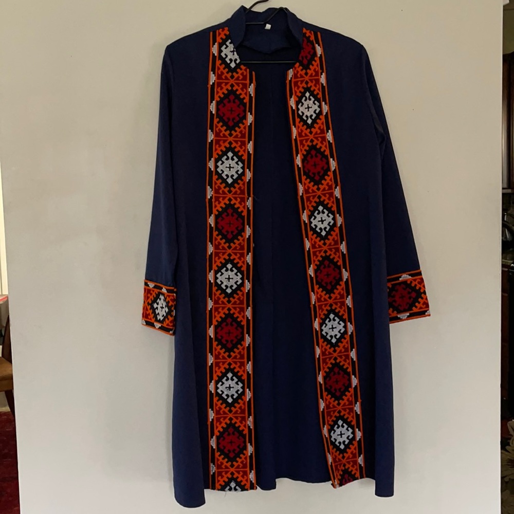 Tribal Patterned Jacket